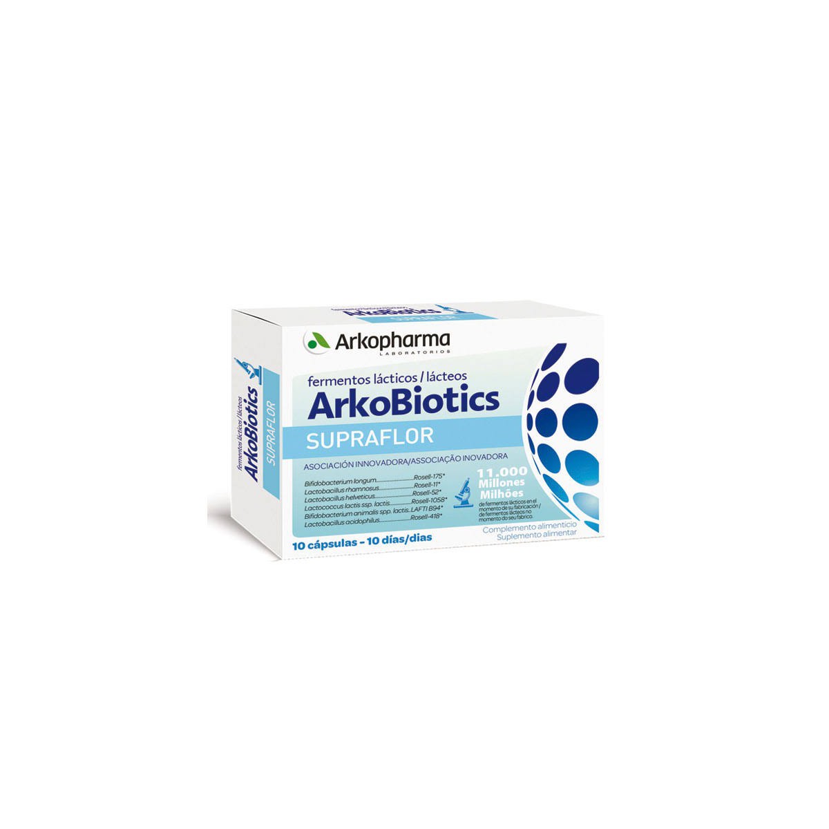 ArkoBiotics Supraflor 10 cápsulas