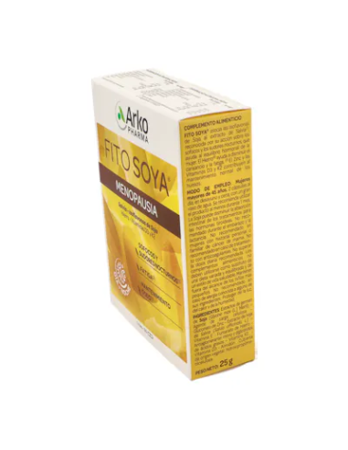 Fitosoya Isoflavonas 60 Cápsulas.  Arkopharma