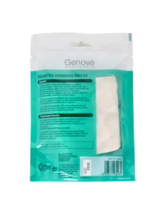Guantes Dermatologicos Genocure Algodon Talla M 2