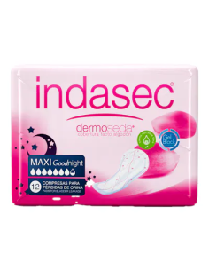 Indasec Maxi Good Night 12 Unidades
