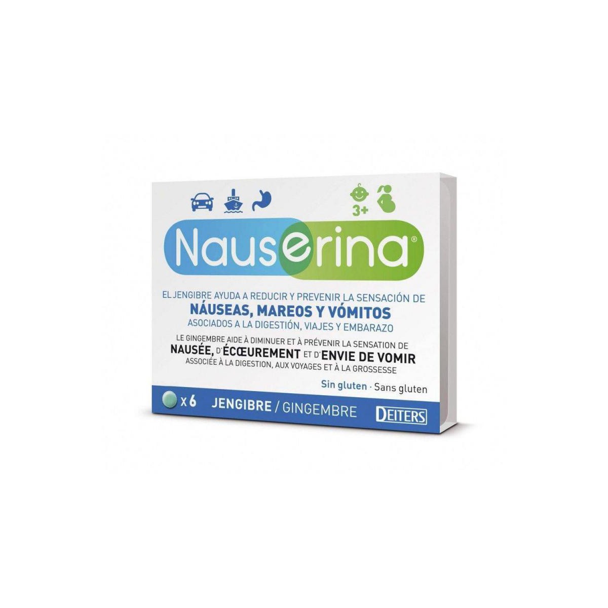 Nauserina 6 comprimidos
