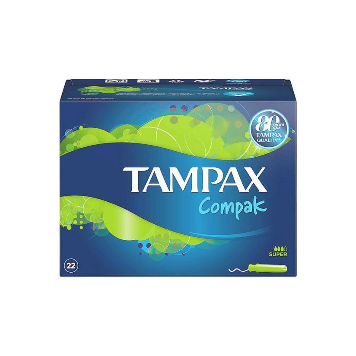 Tampones Tampax Compack Super