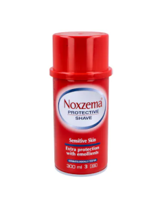 Noxzema Espuma Afeitar Sensible 300 Ml Roja
