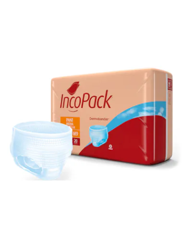 Incopack Pant Talla Media Día Caja 80 Absorbentes