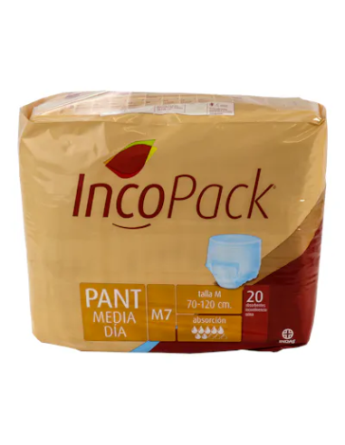 Incopack Pant Talla Media Día Caja 80 Absorbentes