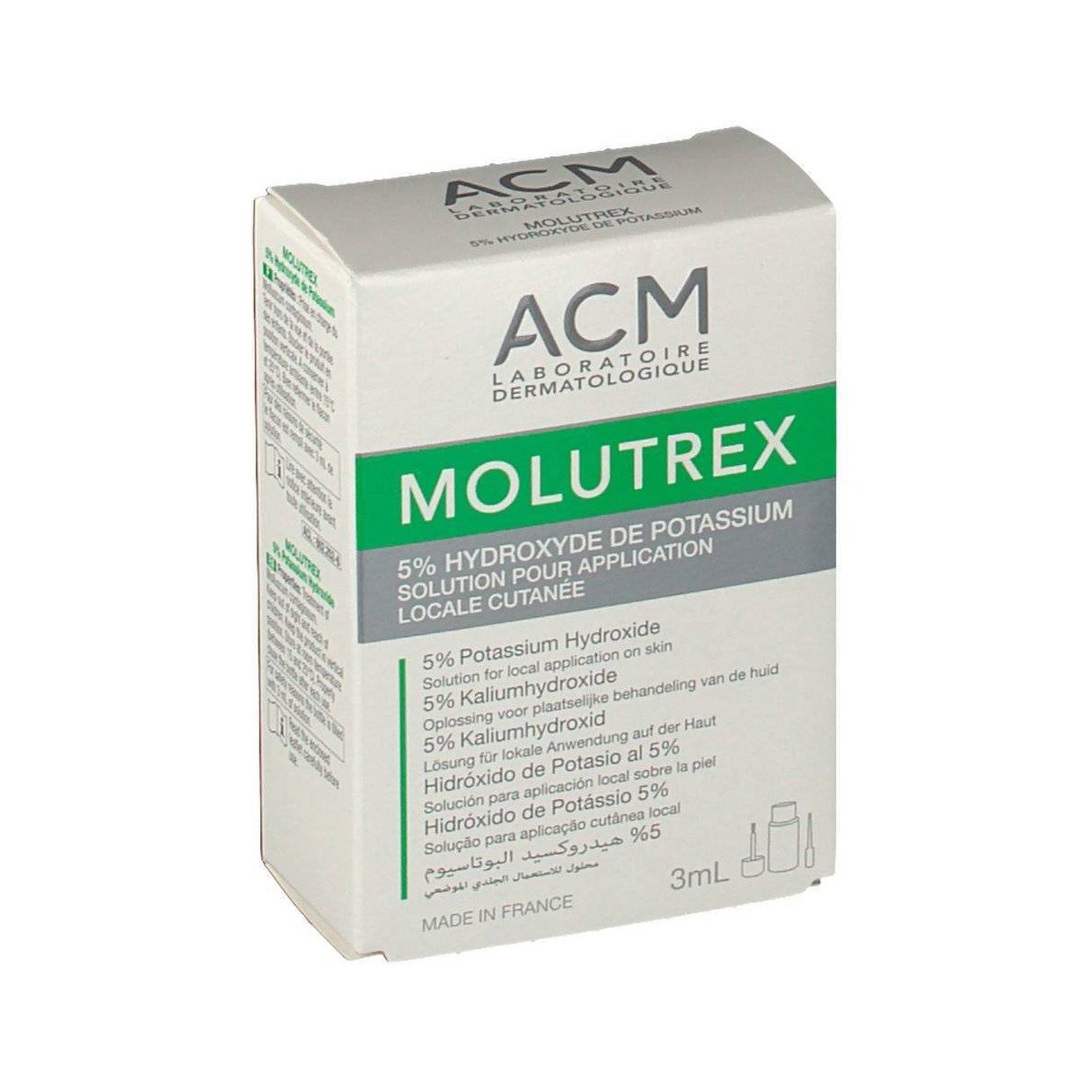 Molutrex Solución 3 ml