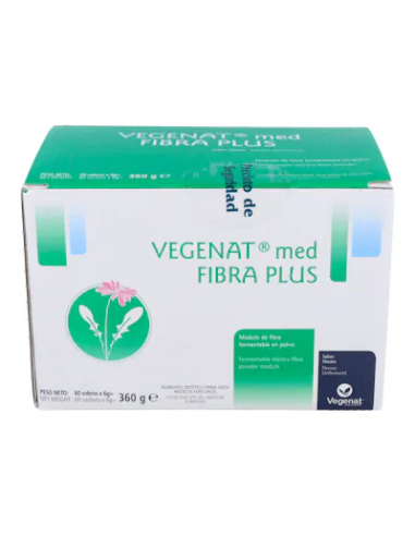 Vegenat Med Fibra Plus 60 Sobres