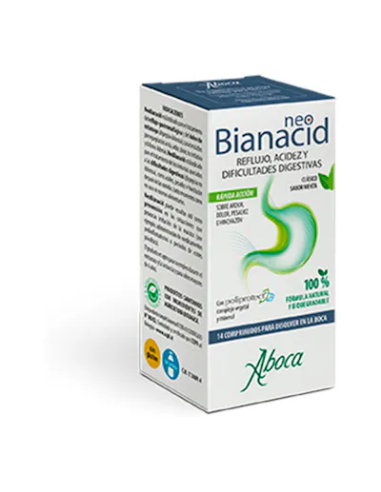 Neobianacid Compr. Menta  Frasco De 14 Comprimidos