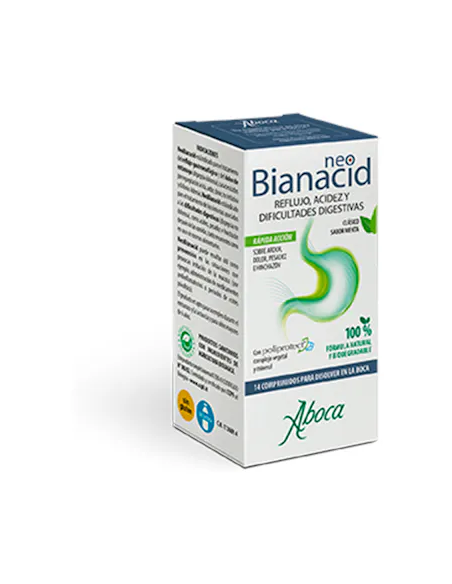 Neobianacid Compr. Menta  Frasco De 14 Comprimidos