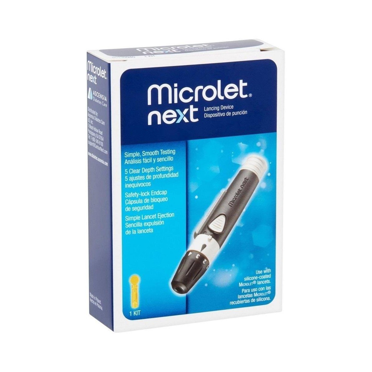 Microlet Next Dispositivo de Punción 1 Unidad