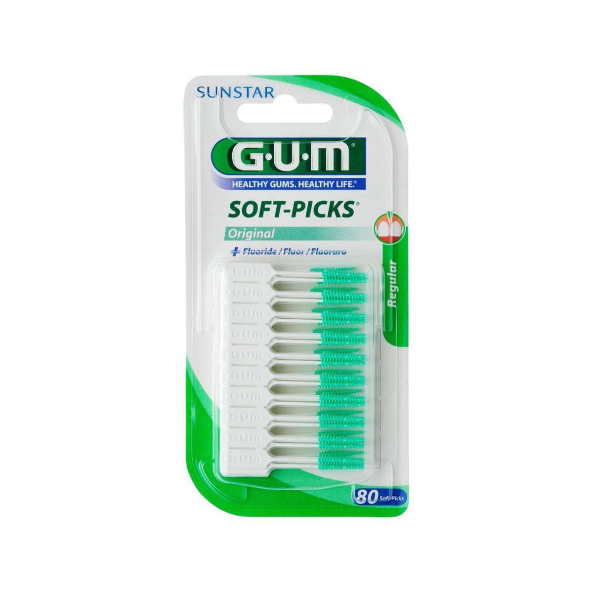 Gum Soft Picks Regular 80-100 Unidades