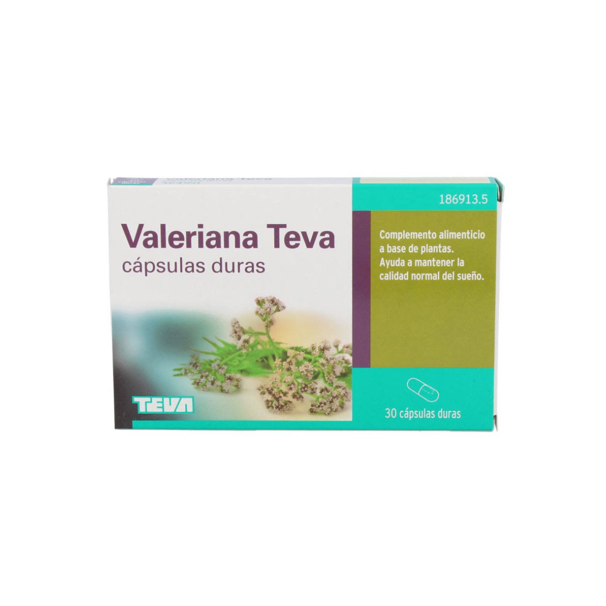 Teva Valeriana 200 mg 30 Cápsulas Duras