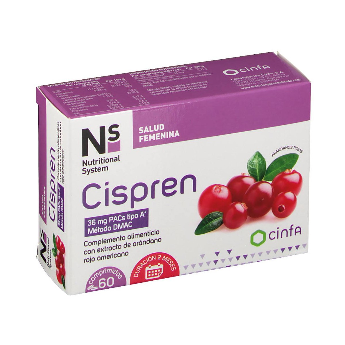 NS Cispreen 60 comprimidos