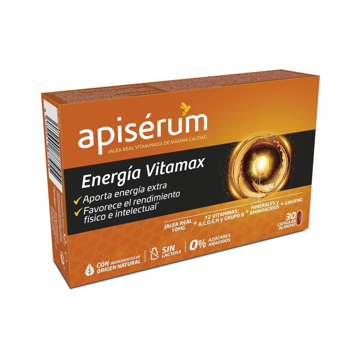 Apiserum Energía Vitamax 30 Cápsulas