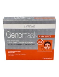 Genomask Mascarilla Vitamina C 6 Sachets 8 Ml