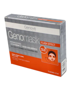 Genomask Mascarilla Vitamina C 6 Sachets 8 Ml 2