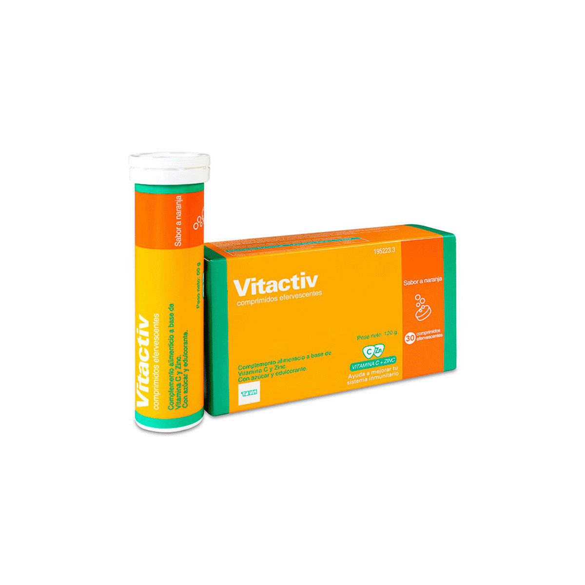 Vitactiv 30 comprimidos efervescentes
