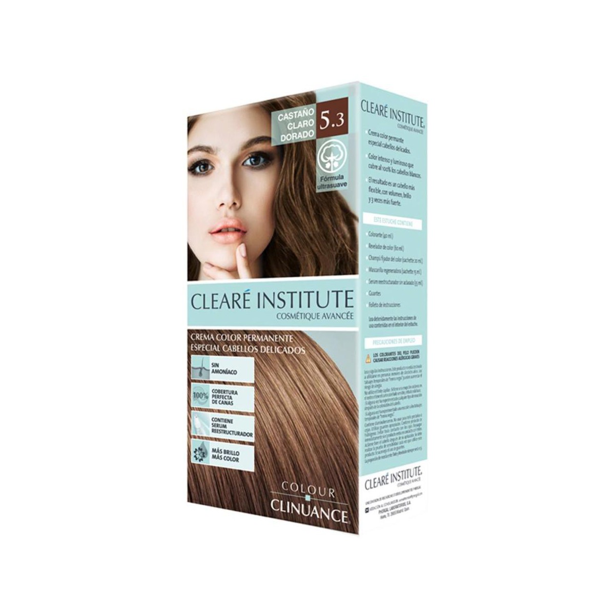 COLOUR CLINUANCE TINTE 5.3 CASTAÑO CLARO DORADO 