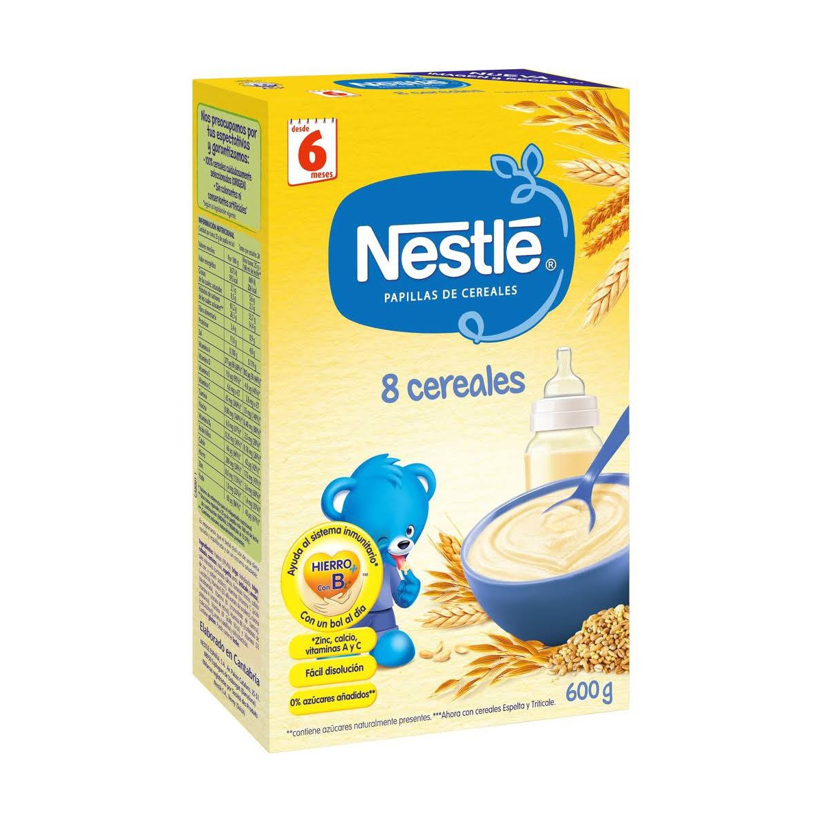 Nestle 8 Cereal Bifidus 600 g