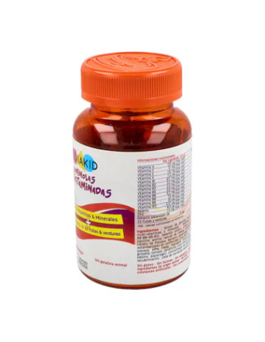 Pediakid Ositos Frutas+Verduras+22 Vit & Oligo...