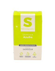 Sanasur Jabon Dermatologico Glicerian Y Azufre 100 G