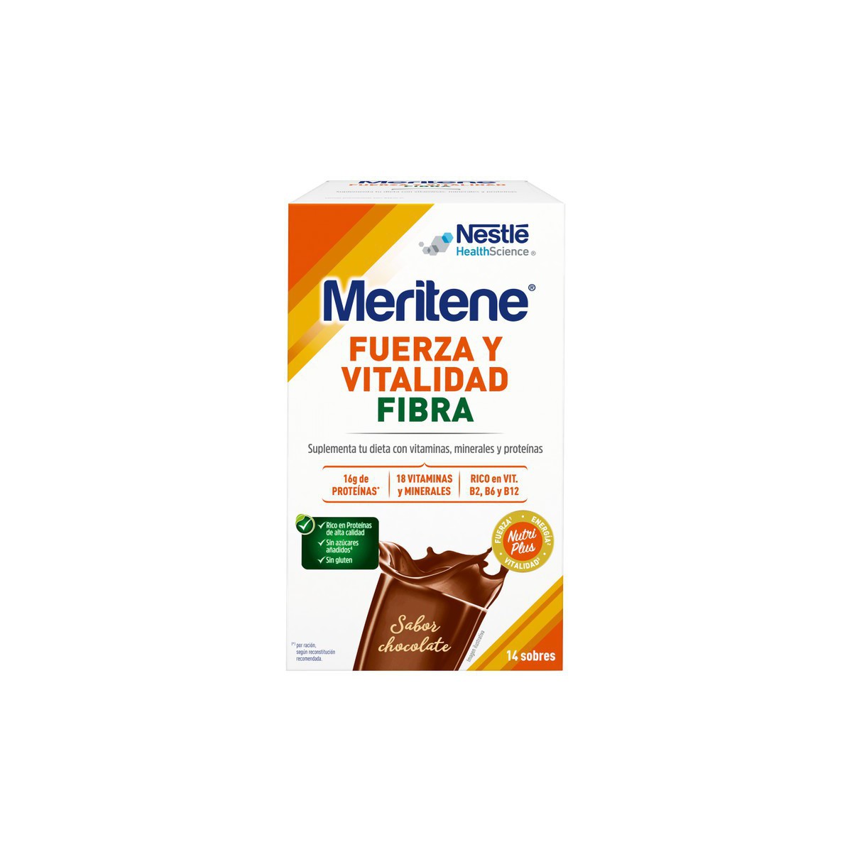 Meritene Fibra Chocolate 14 sobres
