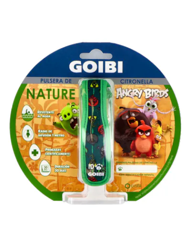 Goibi Pulsera Citronela Angry Birds