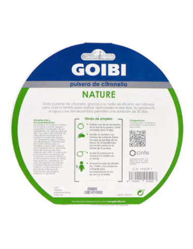Goibi Pulsera Citronela Tiki Hawaii