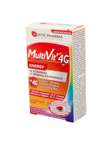 MULTIVIT 4G ENERGÍA 30 Comp
