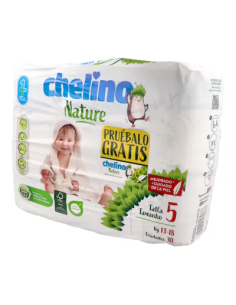 Chelino Nature T-5. De 13 A 18 Kg. Bsa. 30 U. 2