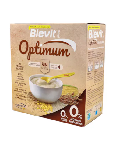 Blevit Plus Optimum Sin Gluten 6X400G