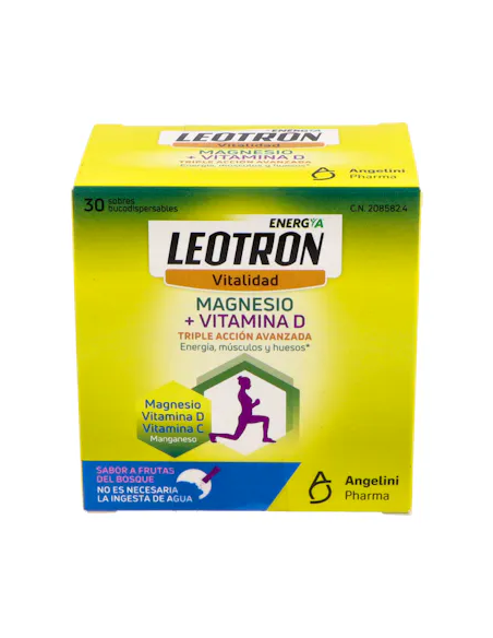 Leotron Mag + Vit D 30 Sticks