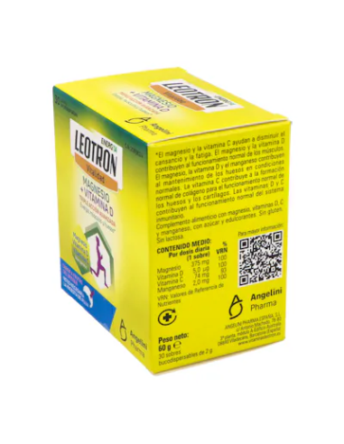 Leotron Mag + Vit D 30 Sticks