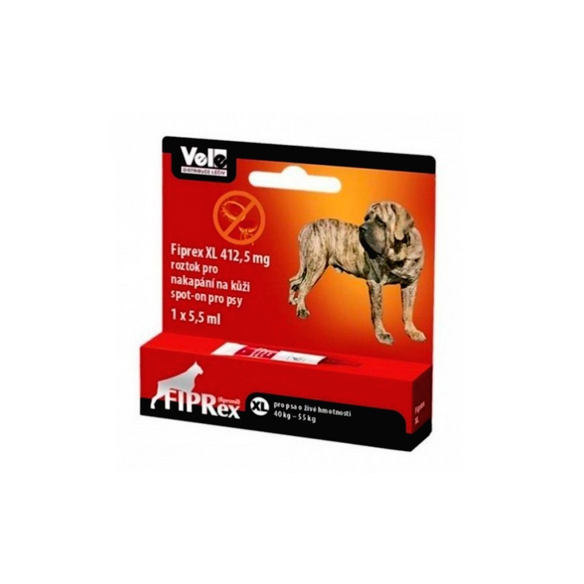 Fiprex Solución Spot On Perros 40-55 kg 1 Pipeta
