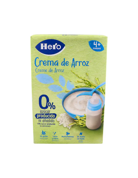 Hero Crema De Arroz Sin Gluten 220 G