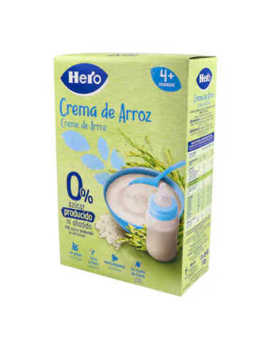 Hero Crema De Arroz Sin Gluten 220 G