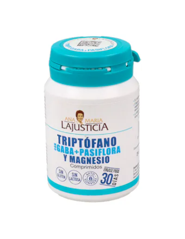 Lajusticia Triptofano Con Gaba + Pasiflora Y...
