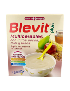 Blevit Plus Multicereales Frutos Secos Miel Y Frutas 600 G