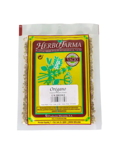 Oregano Herbofarma Macoesa    15 G