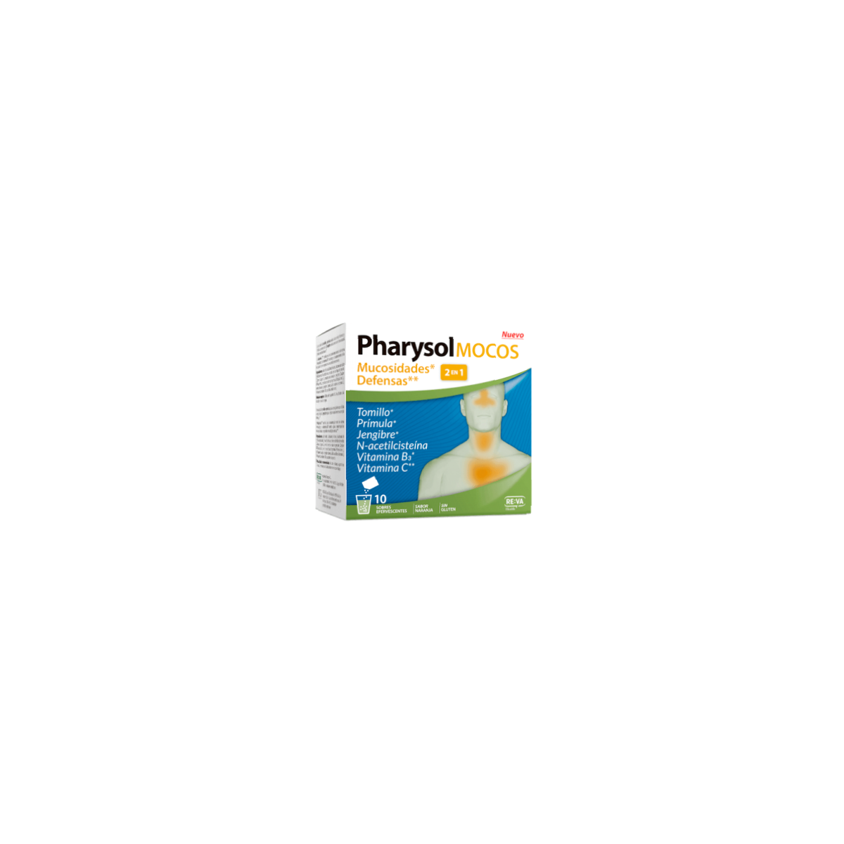 Pharysol Mocos 10 Comprimidos Efervescentes