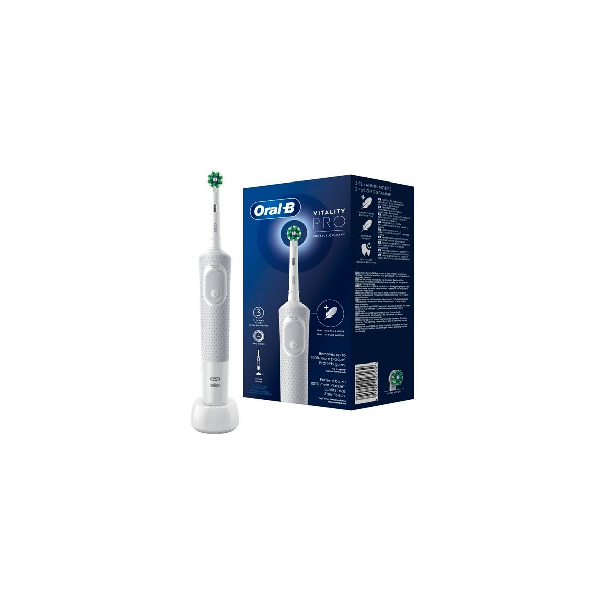 Oral B Cepillo Recargable Vitality Pro Blanco 1 Unidad
