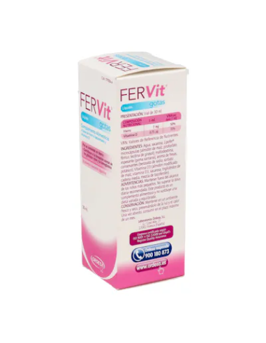 Fervit Liquido En Gotas 30 Ml